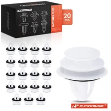 A-Premium 20x 9.5mm Door Panel Trim Retainer Clips w/ Sealer for BMW F07 F10 E70