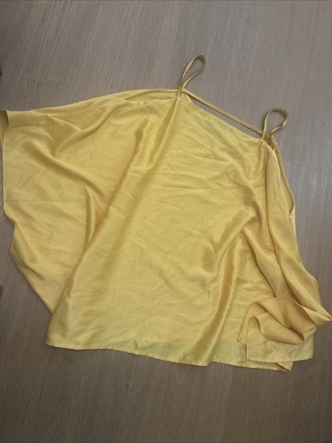 River Island Batwing Holiday Top Yellow Size L Retailed For £28.00
