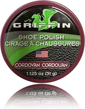 Griffin Leather Shoe Polish Cordovan 1.125 oz Shoe Shine, Polish, Restore