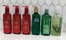 6 Bath  Body Works Cleansing Gel Hand Soap 8 fl oz - BROKEN PUMPS