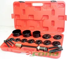 19pc Master Set Front Wheel Hub Drive Bearing Removal Install Service Tool Kit