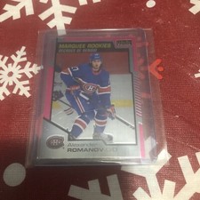 Alexander Romanov ~ 2020-21 O Pee Chee Hockey ~ Marquee Rookies Matte Pink ~ RC