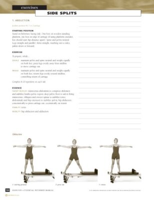 Pilates Reformer Exercise Chart Pdf Stott Pilates: Essential
