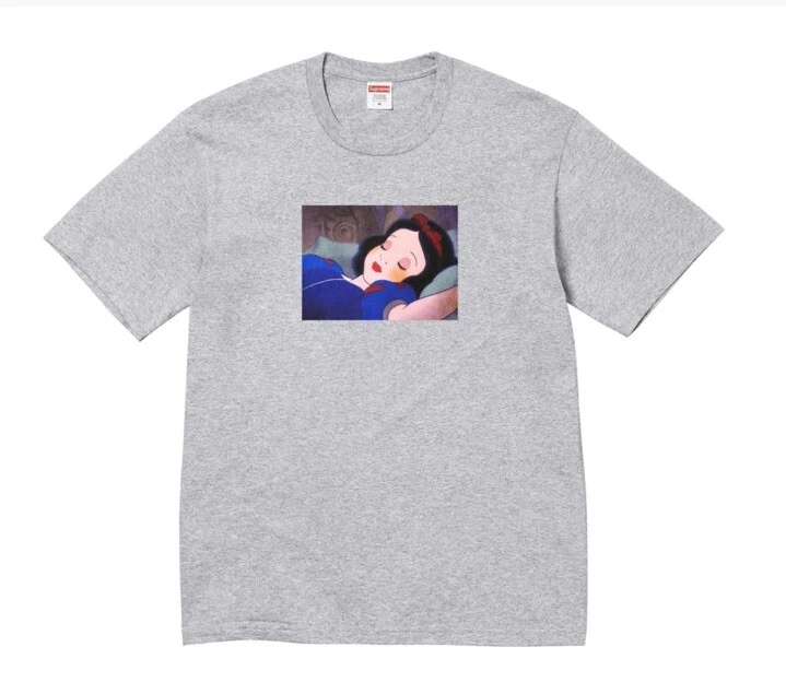 T shirt Supreme Blanc Neige GRIS Taille XXL Neuf AVEC ETIQUETTES