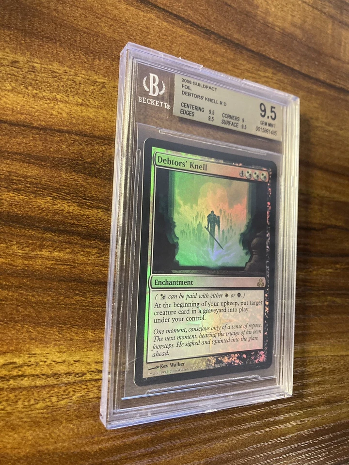 MTG✨DEBTORS’ KNELL FOIL✨Guildpact BGS 9.5 GEM MINT RARE Enchantment 2006 POP 2 ! - Image 3 of 4