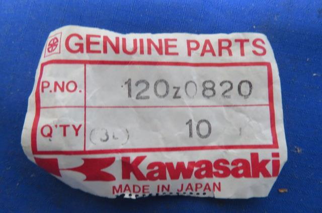 ルゥクページです NOS KAWASAKI BOLT-SOCKET # 120Z0820 ZX900 Muffler JH1100