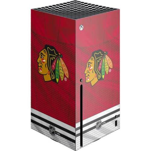 NHL Chicago Blackhawks Xbox Series X Console Skin - Blackhawks Red Stripes - Picture 1 of 4