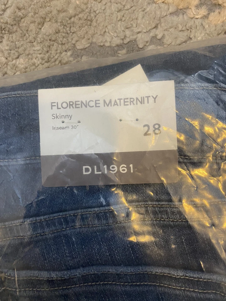 DL1961  Jeans - Florence Maternity - Size 28 - Image 3 of 4