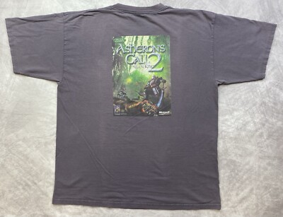 Vintage Asheron's Call 2: Fallen Kings T-Shirt PC CD Games Size XL