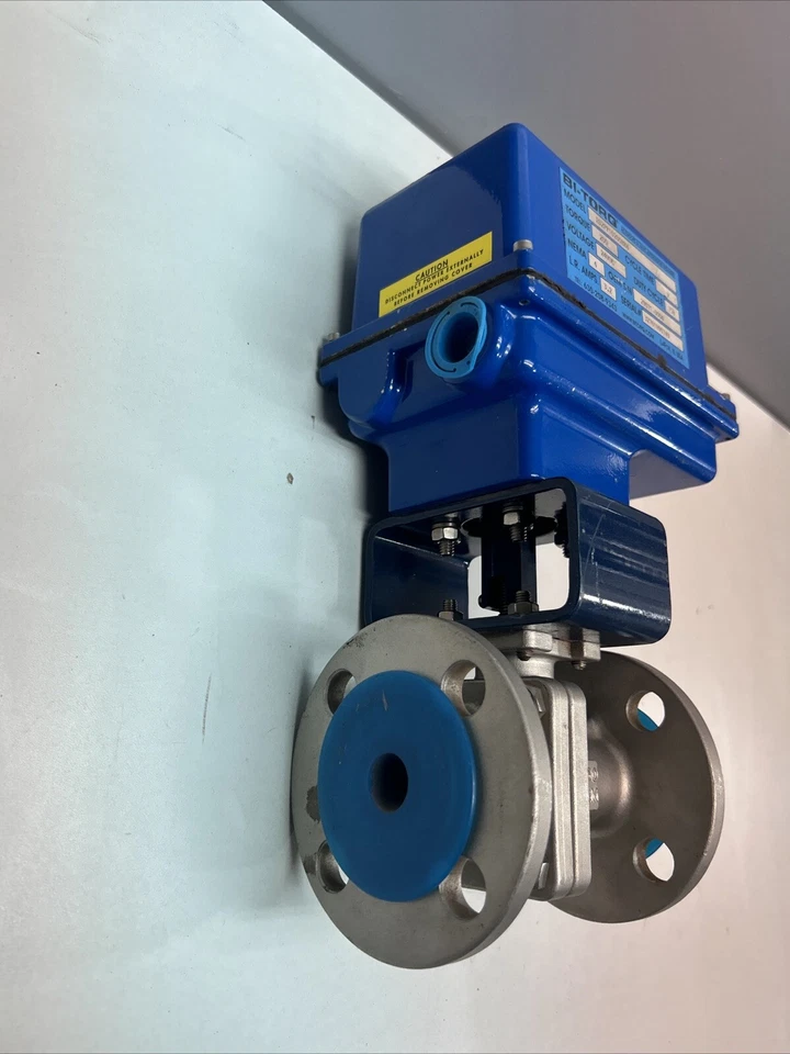 Actuador Bi-Torq IS2PF 10200EB4 24VDC 75% ciclo de trabajo y 1" 150# VÁLVULA SS Foto 4 de 4