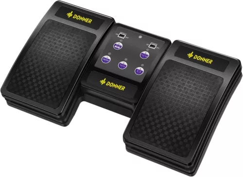 🔥 Donner Wireless Page Turner Pedal for iPad Tablets Phone Foot Pedal Recharge