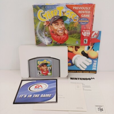 CYBERTIGER Cyber TIGER WOODS Golf NINTENDO 64 2000 N64