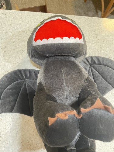 How To Train Your Dragon 2 Toothless Night Fury Black Large Plush 24" 2014 - Bild 9 von 10