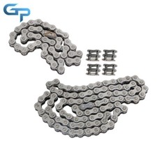 Front and Rear Chain For Coleman CT200U,CT200U-EX,BT200X 420 196cc Mini Bike