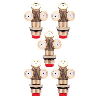 5 Pcs Mister Heads Outdoor Cooling System Misting System Nozzles
