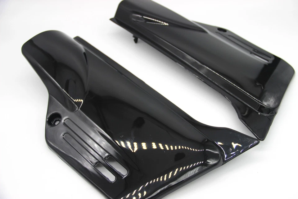 Juego de panel de cubierta lateral negro para Honda XLR 125 1999 NX125 Foto 3 de 4