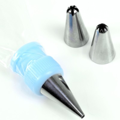 CAKE DECORATING SET Icing Piping Bags Nozzles Cupcake