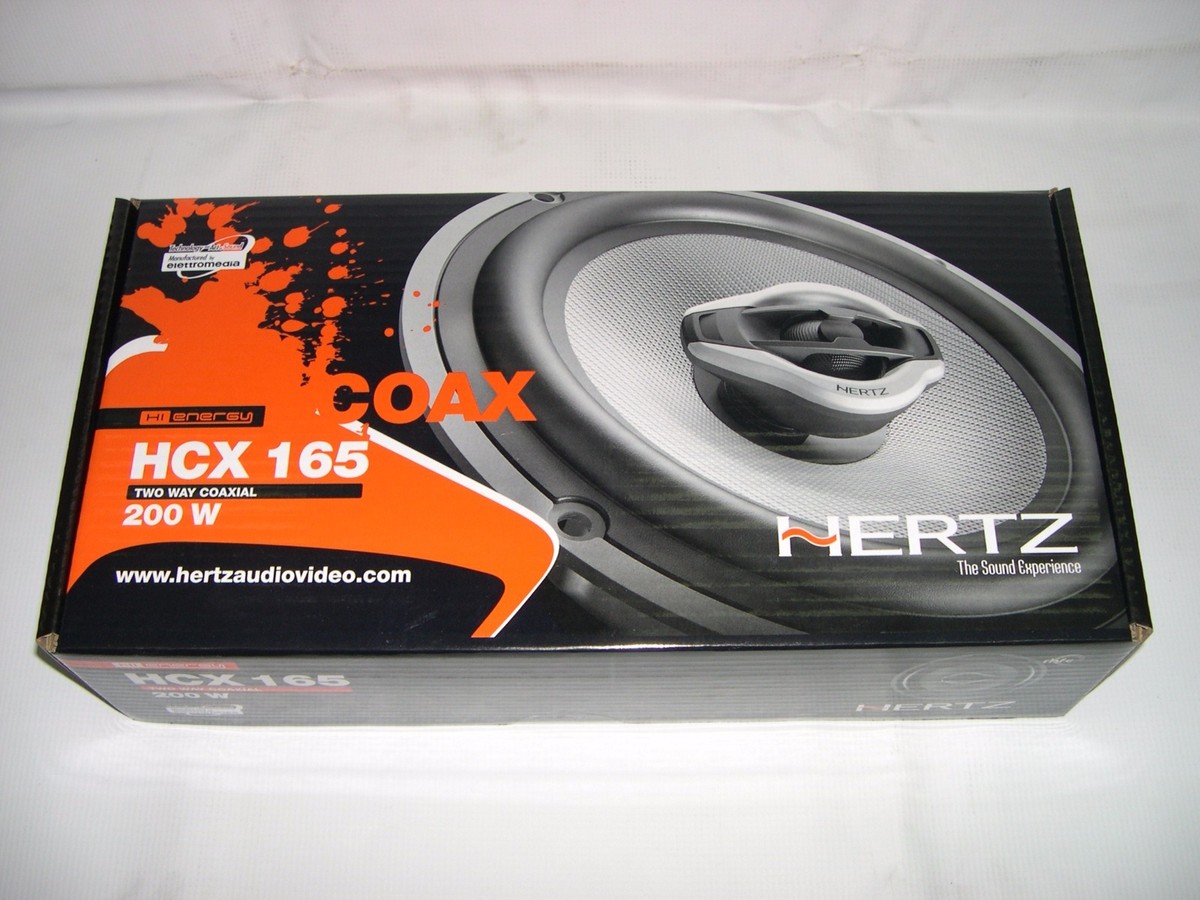 Hi Energy Hcx 165 HERTZ HCX-165 2-WAY COAXIAL CAR HARLEY DAVIDSON