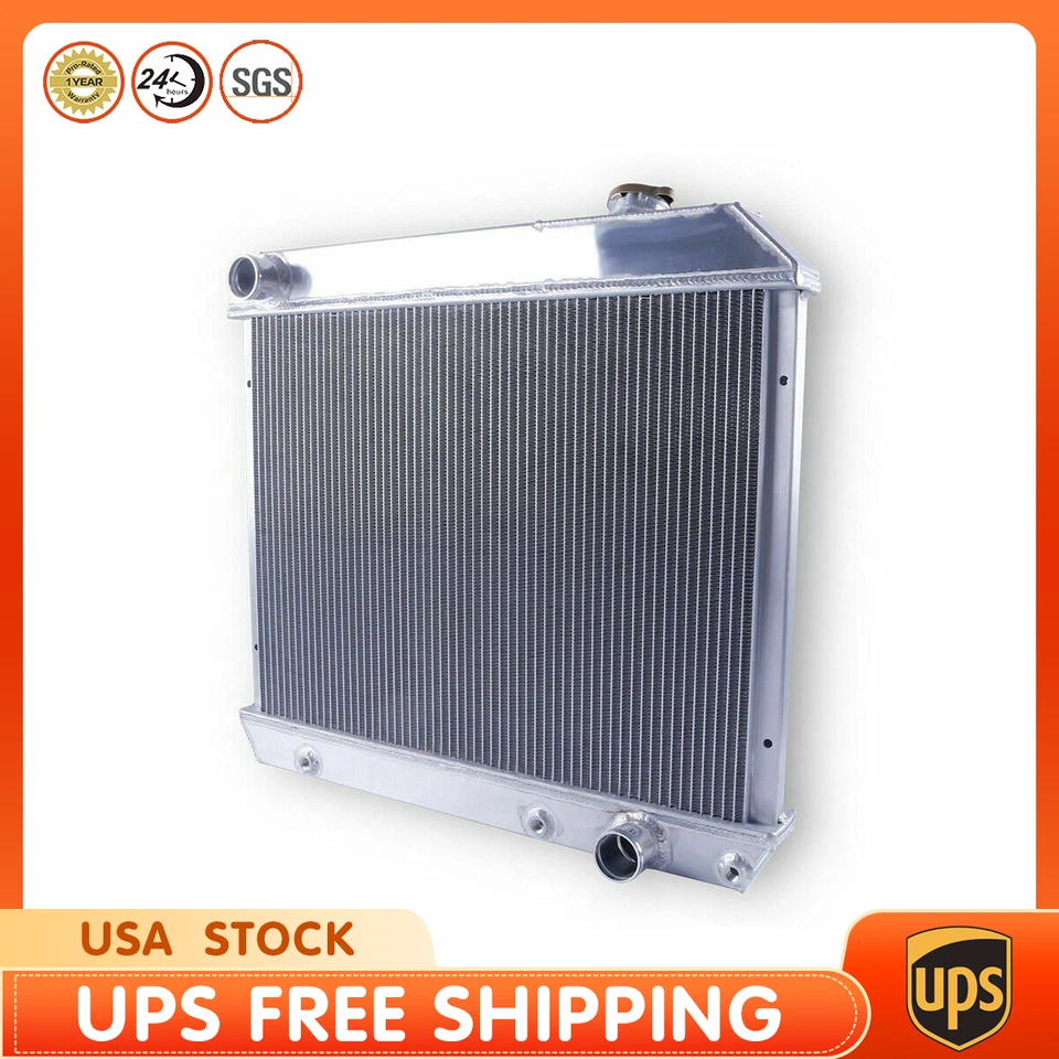 Radiador para 61-66 Pontiac Bonneville Catalina Grand Prix Star Chief V8 6.4/6.9 Foto 2 de 4