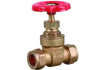 15mm 20 22 25 28mm STOP COCK TAP ARM LEVER GATE VALVE BRASS COMPRESSION