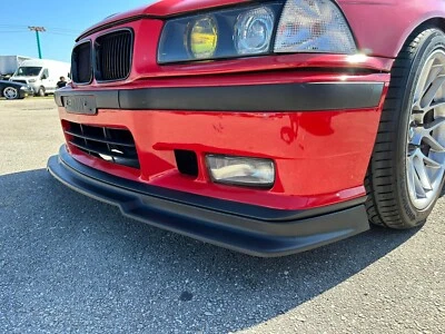 BMW E36 M3 front splitter lip spoiler textured abs plastic - Image 1 of 4