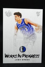 2020-21 NBA Court Kings #17 Works In Progress Rookie Violet  Josh Green 36/49 RC