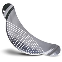 Delightly Pasta Strainer Drainer Pot Pan Colander - Less Mess - Easy Draining - on sale Delightly Pasta Strainer Drainer Pot Pan Colander - Less Mess - Easy Draining - on sale