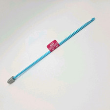Susan Bates Silvalume Tunisian Afghan Crochet Hook 10" Size H-8 5mm B2110