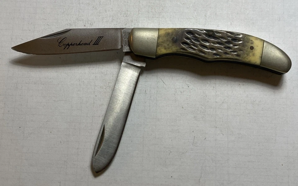 Vintage Frost Cutlery  FrostWood Handle 2 Blade No.17-460FW Surgical Steel w/Box - Image 2 of 4
