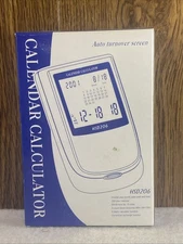 HSD206 Calendar Calculator Features 200-Year Calendar, Count Down Time and More.