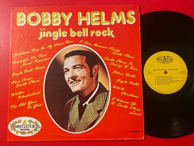 Bobby Helms Jingle Bell Rock Christmas LP Mistletoe Stereo Holiday VG