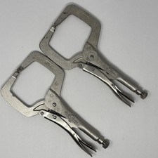 Petersen Dewitt Original 2 Piece Set 11R Locking Vise Grip Welding Pliers USA