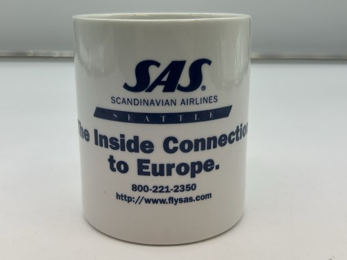 Scandinavian Airlines SAS Coffee Cup Seattle The Inside Connection To Europe