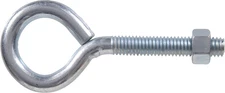 The Hillman Group 513 Eyebolts with Nuts, 3/16 x 2-Inch, 10-Pack