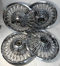 1965-1967 Mercury Comet Cougar 14 Wire Spinner Hubcap Wheel Covers Set 4