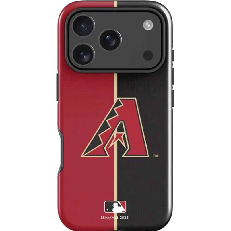 Arizonna Diamondbacks Split iPhone 13-17 Pro Max Impact Case