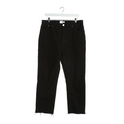 Jeans Straight Fit Re/Done Schwarz W31