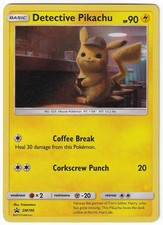 Pokemon TCG Detective Pikachu - SM190 Holo Promo Sun & Moon Promo HP on eBay