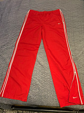 Nike Men’s Red Track Pants Size S Swoosh