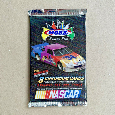 MAXX Race Cards: Premier Plus (1994) Trading Booster USA Nascar Dale Earnhardt