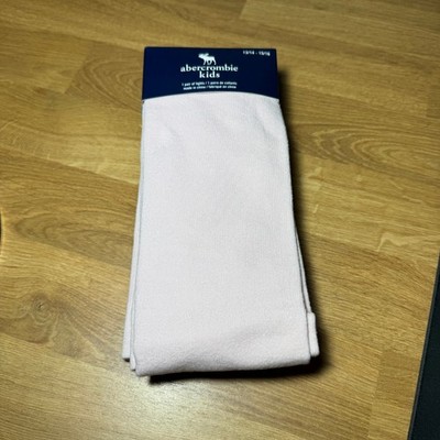 Abercrombie & Fitch Kids Girls Pink Tights Size 13/14 to 15/16 NEW