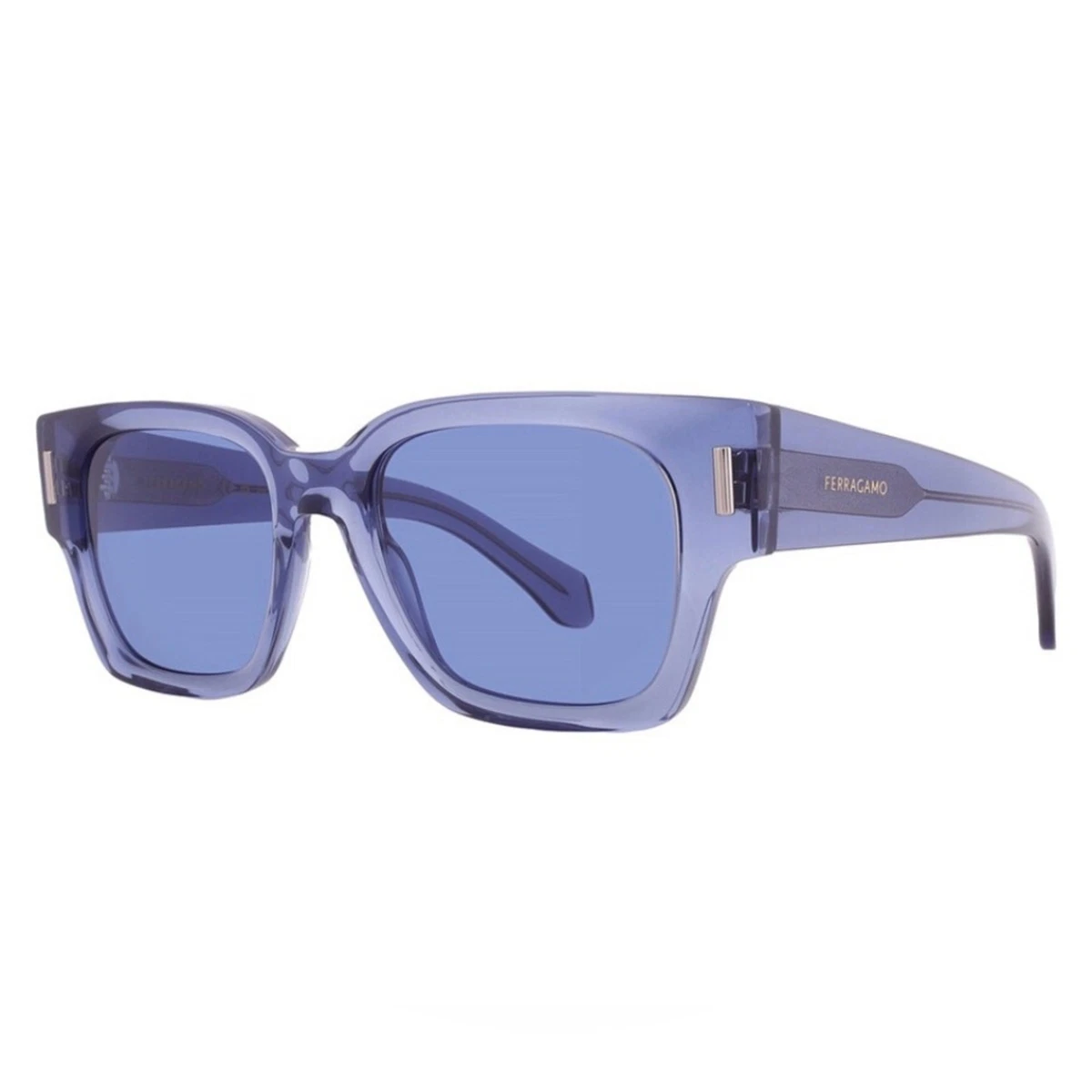Salvatore Ferragamo Blue Sunglasses for Women for sale | eBay display picture 2