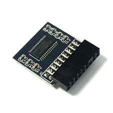 Genuine TPM2.0 18pin-1 Security Module LPC SLB9665 For ASRock B450 Pro4 goh