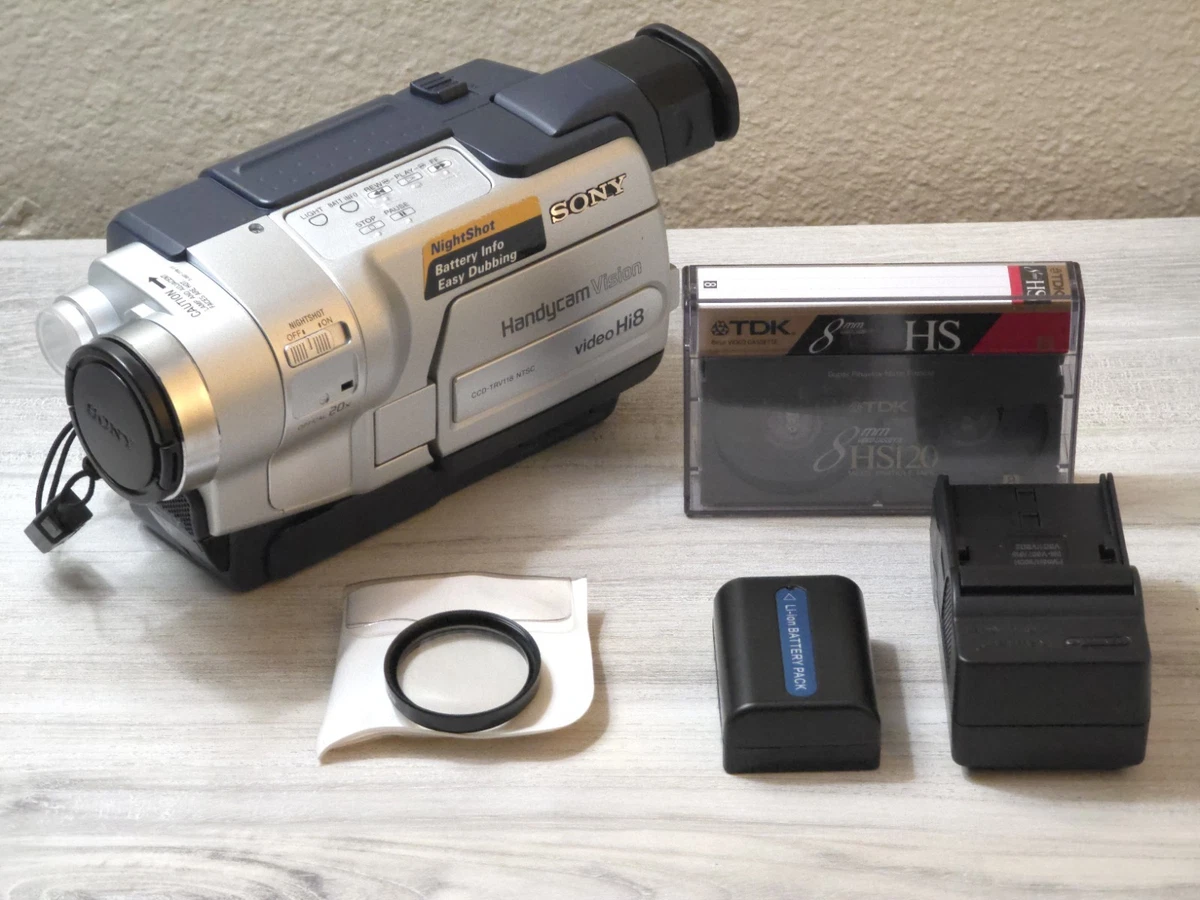 Preços baixos em Câmeras de Vídeo Sony Hi8 560x Zoom Digital | eBay
