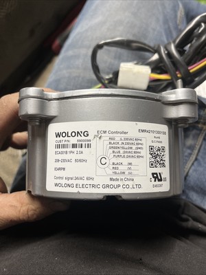 Wolong ECM Controller ECA001B 1PH 2.0A