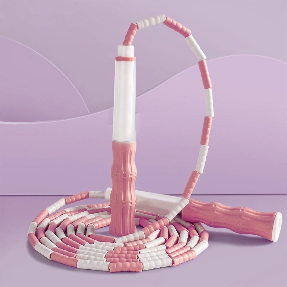 Springseil für Kinder, Segmentiertes Springseil mit Weichen Perlen, Fitness7880 - Bild 4 von 4