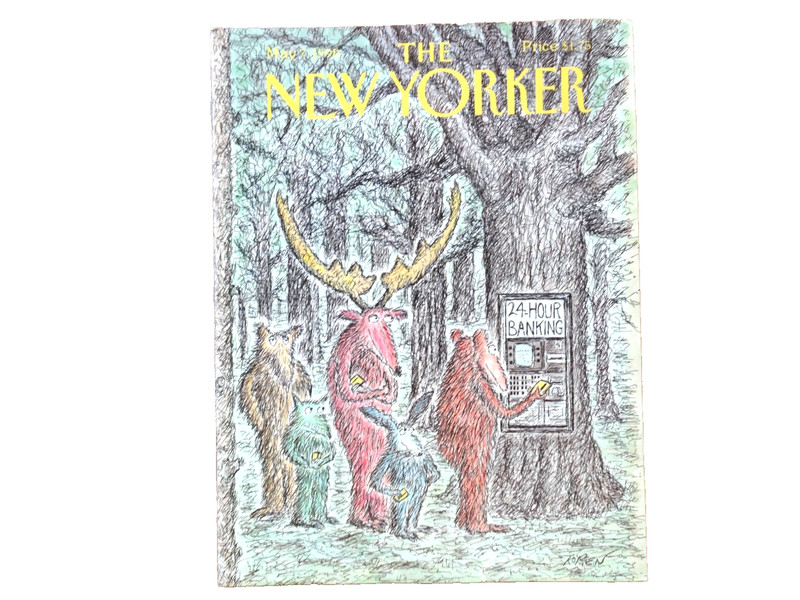 The New Yorker – May 7, 1990 – ATM’s Are Everywhere?