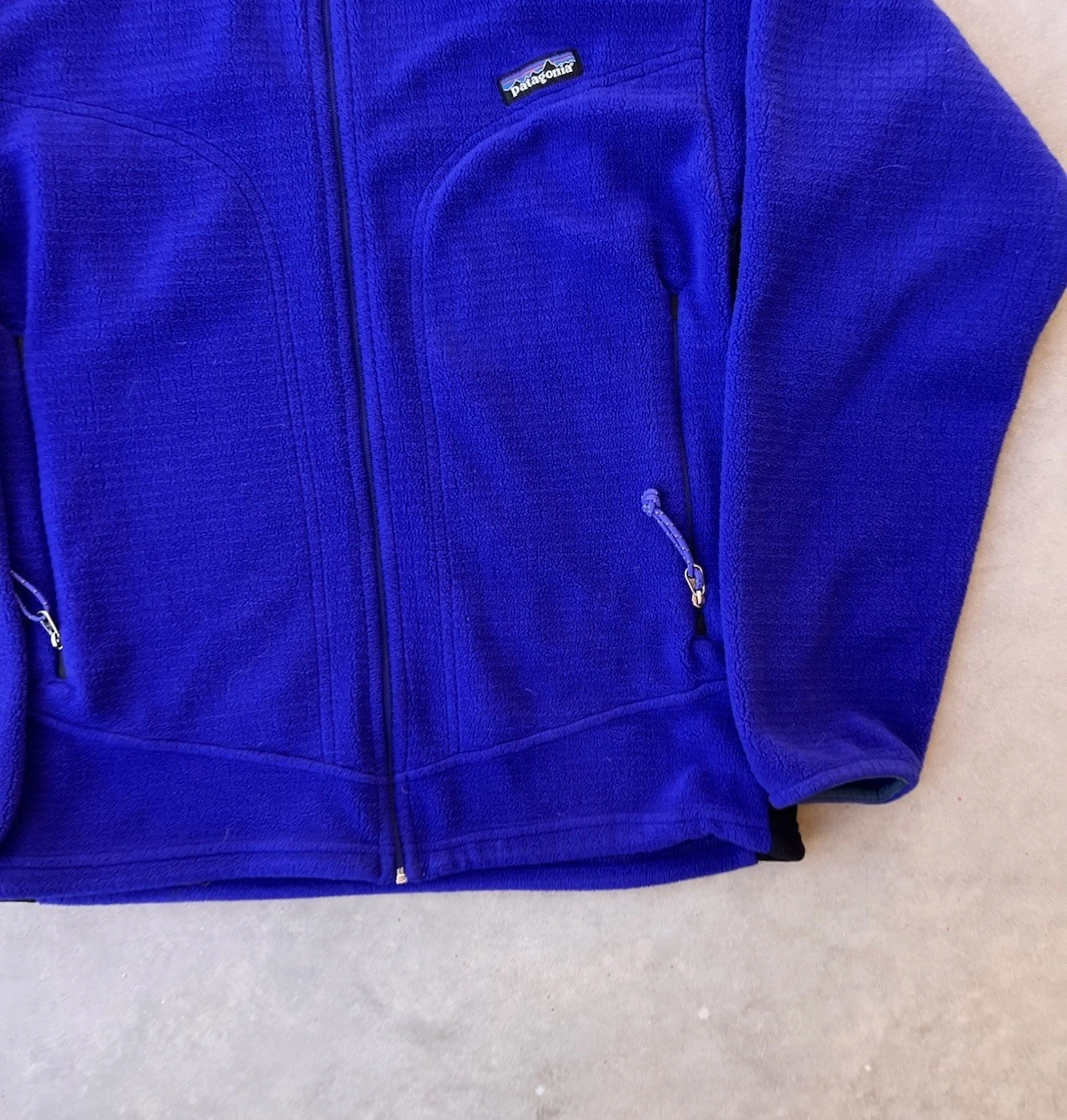 patagonia vintage regulator polartec fleece full zip jacket