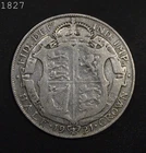 1921 George V Half Crown — photo from another recent sale