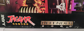 DEFENDER 2000 DISPLAY BOX Atari Jaguar- Light Damage - # 03